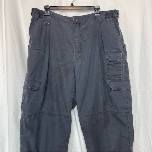 5.11‎ Tactical Series Utility Cargo Pant Multi Pockets Poly/Cotton Grey Sz.42/32 - Picture 3 of 10